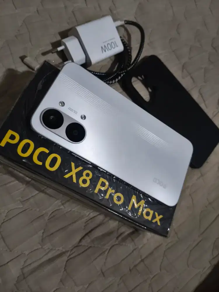 Poco X8 Pro Max 12+12/258GB pemakaian 3 bulan mulus 100% like new
