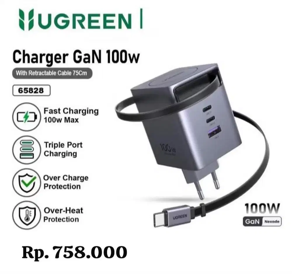 CHARGER UGREEN 100W