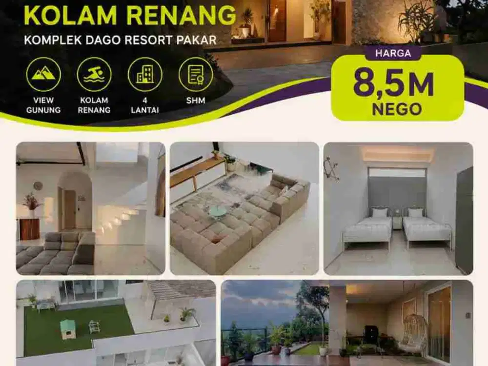 Villa Mewah instagramable Dago Resort Bandung