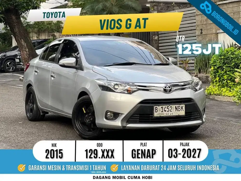 Toyota VIOS G 2015 Silver