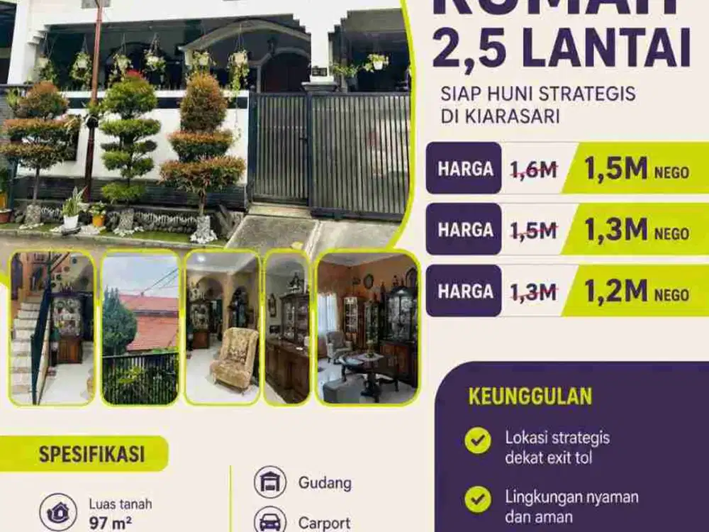Kiara Asri Kota Bandung Siap Huni