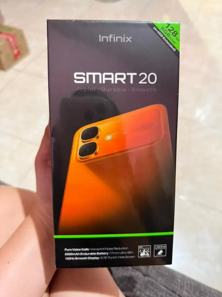 infinix smart 20 ram 4+4/128GB new BNIB