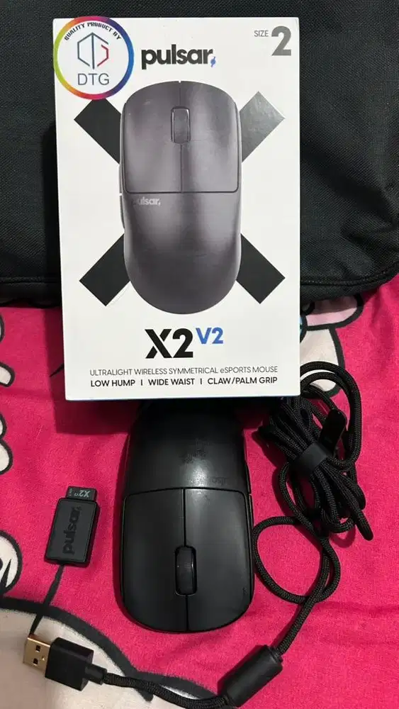 MOUSE PULSAR X2V2 / X2 V2 SIZE 2 GAMING MOUSE WIRELESS
