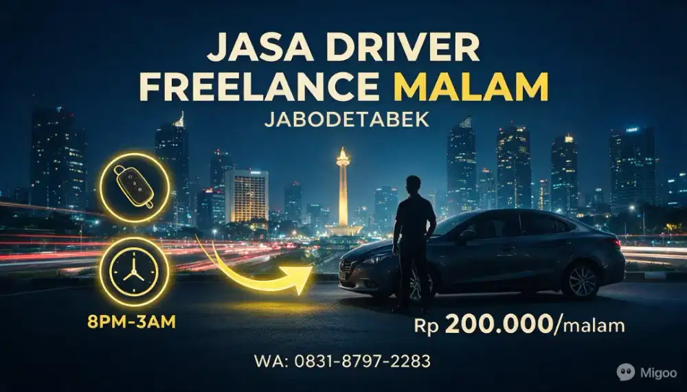 Driver freelance malam
