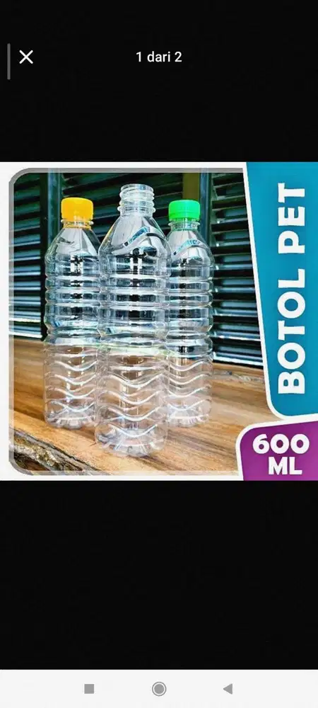 Botol 600 ML Bantul Jogja