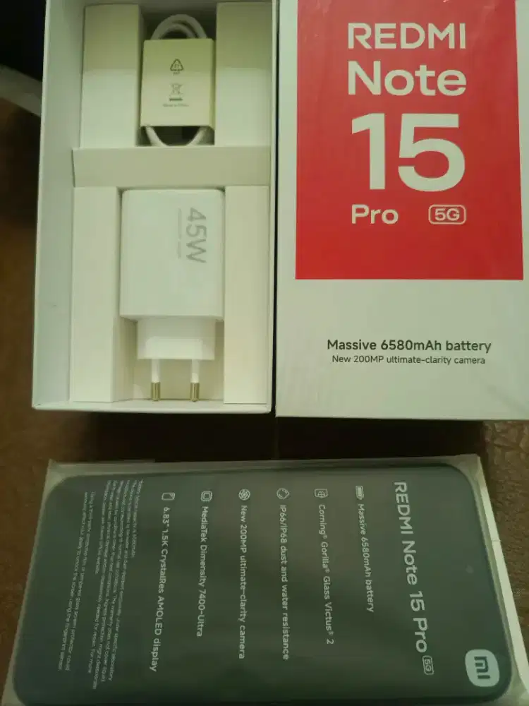 Xiomi note 15 pro 5G 12/512