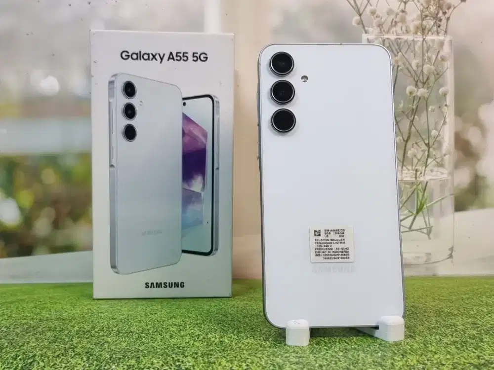 Samsung Galaxy A55 5G NFC 256GB mulus fullset Resmi SEIN