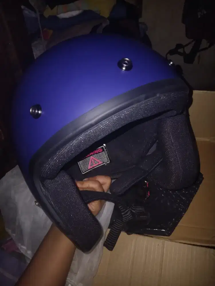Helm bogo warna navy