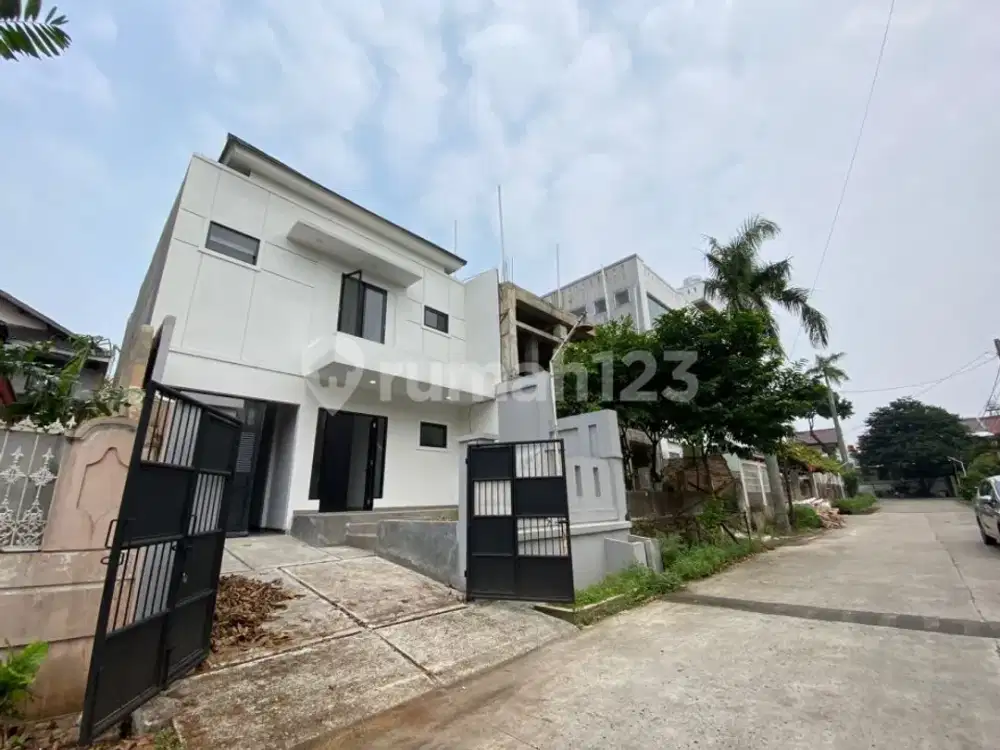 Rumah Modern Minimalis di Mega Cinere