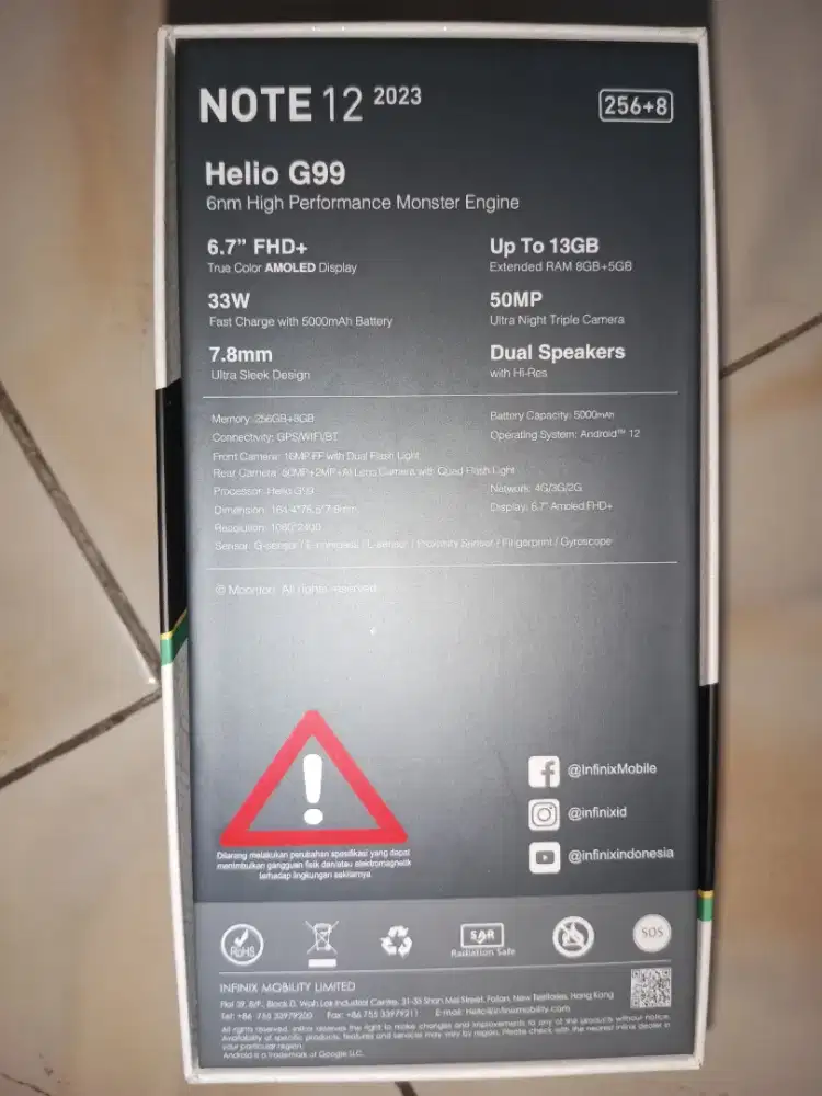 Infinix note 2023