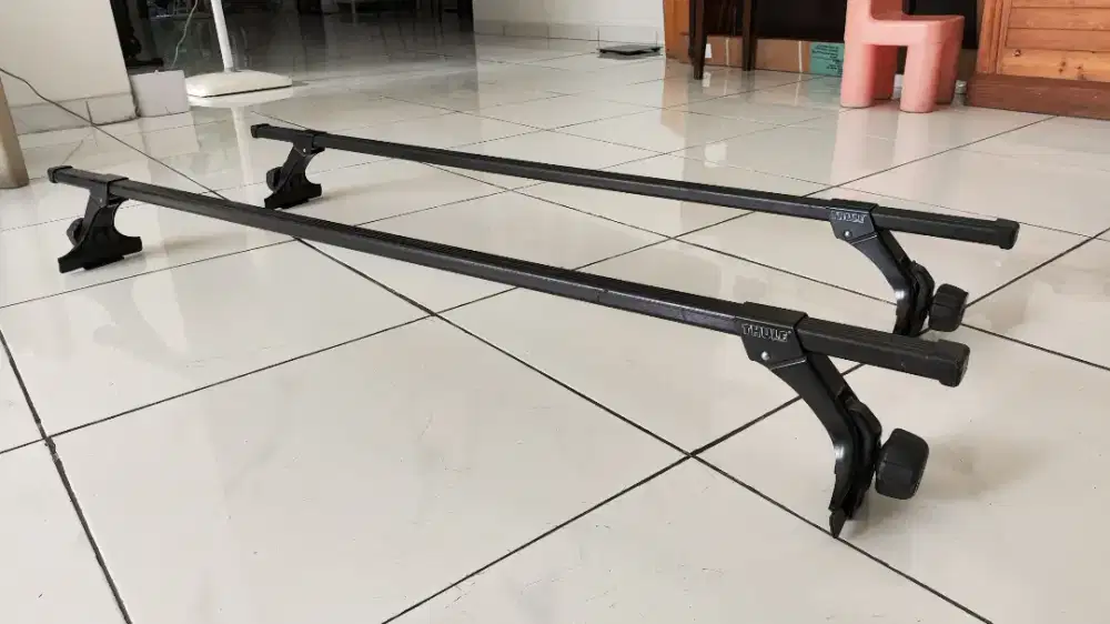 Crossbar + foot roof rack Thule - Original Preloved - ex  BJ80