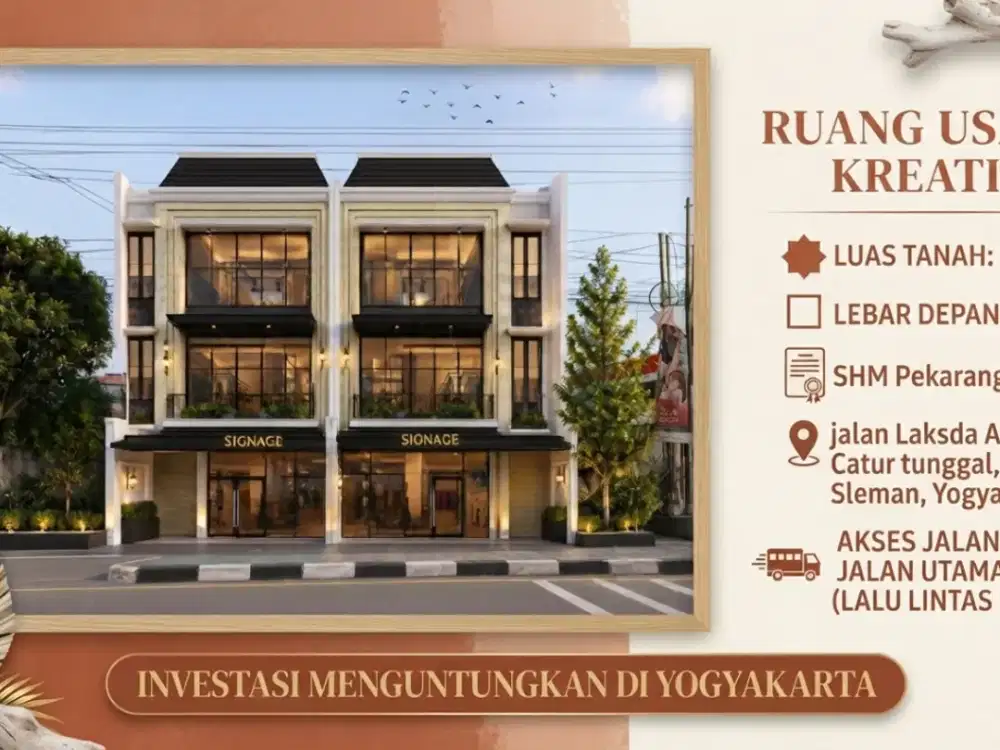TANAH KAVLING KOMERSIAL DI JOGJA