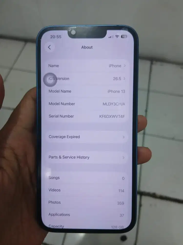 Iphone 13 128gb second like new