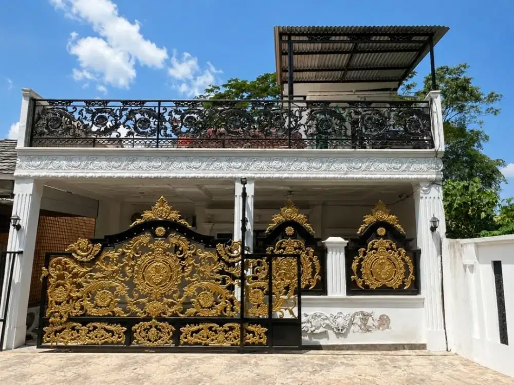 Dijual rumah cantik lengkap dengan perabotan siap huni lokasi KM 8 Palembang