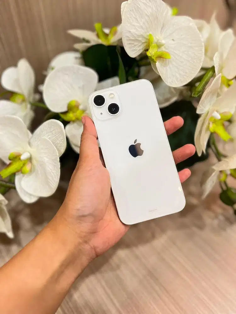 Iphone 13 128gb starlight second resmi indonesia
