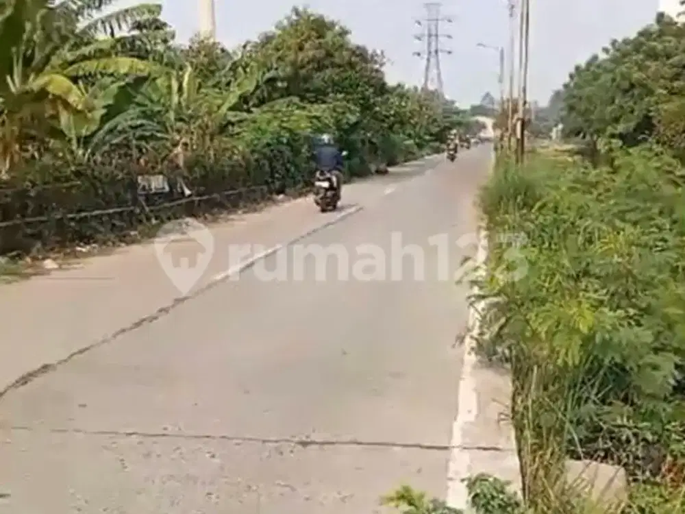 Jual Murah Kavling Pinggir Jalan Raya Tangerang Shm