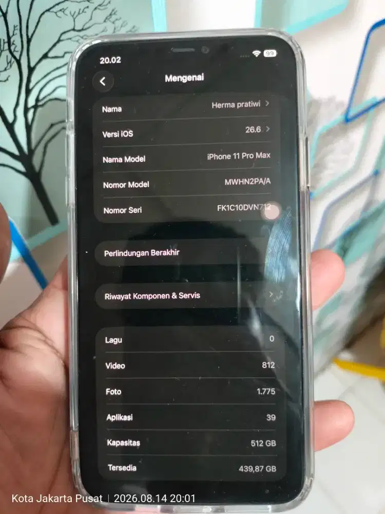 iphone 11 promax 512gb ibox