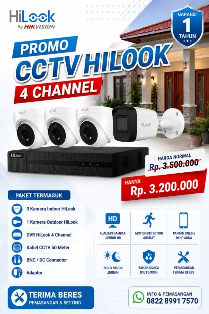 CCTV HILOOK DISKON MURAH
