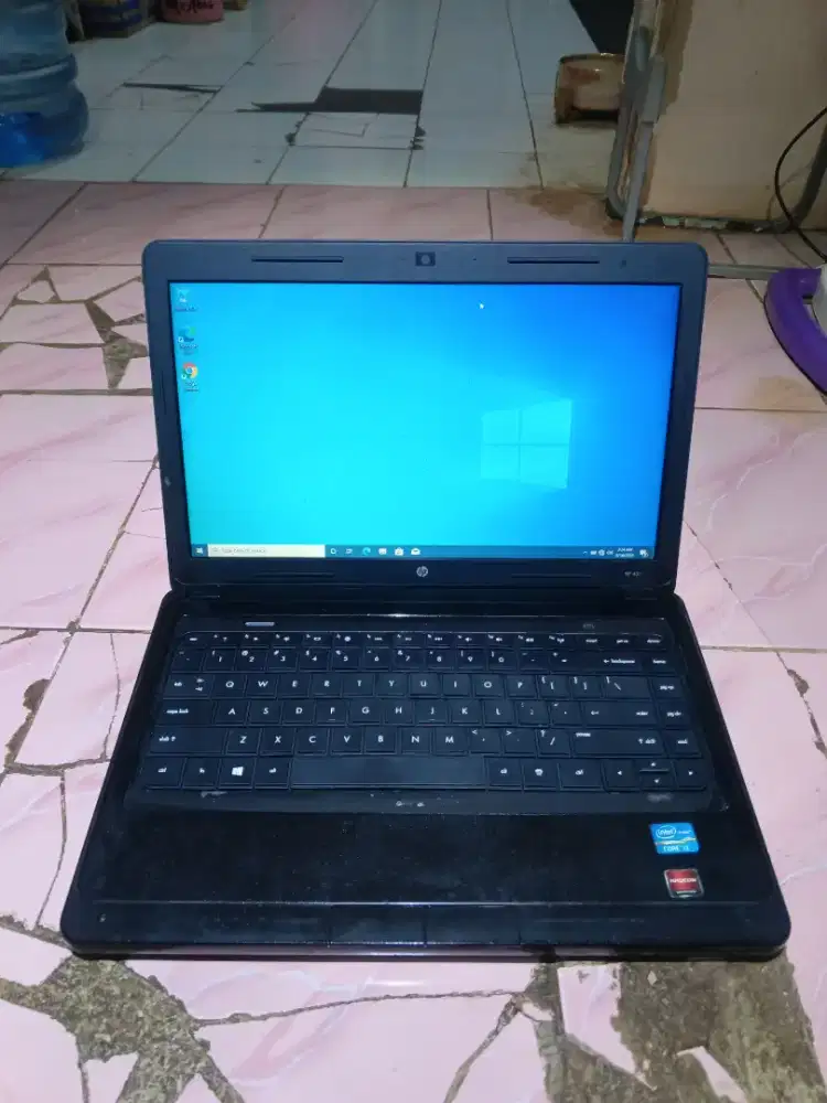 Laptop hp core i3 ram 6gb dual vga