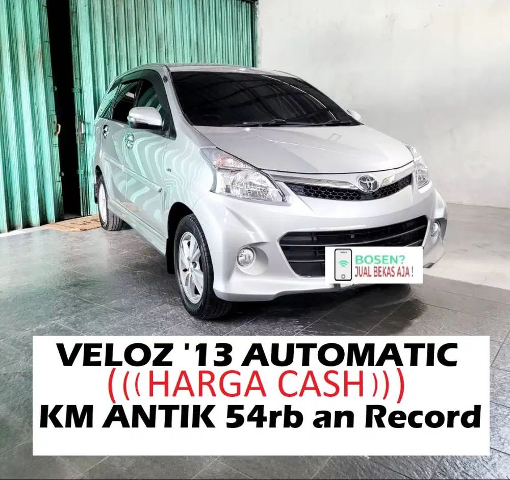 CASH ( KM LOW 54rb ) an RECORD TOYOTA AVANZA VELOZ PAJAK PANJANG