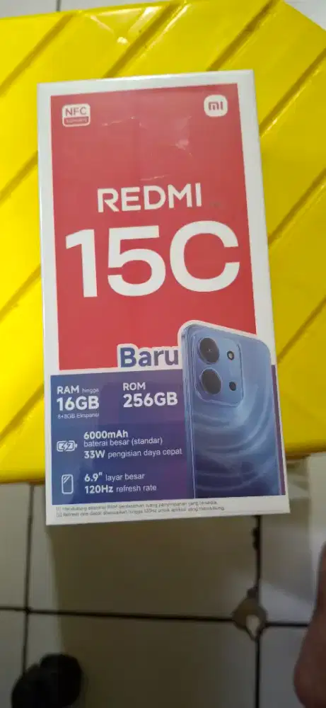 Di jual aja
REDMI 15C NFC

DAPET hadiah dari PT

Di jual sja