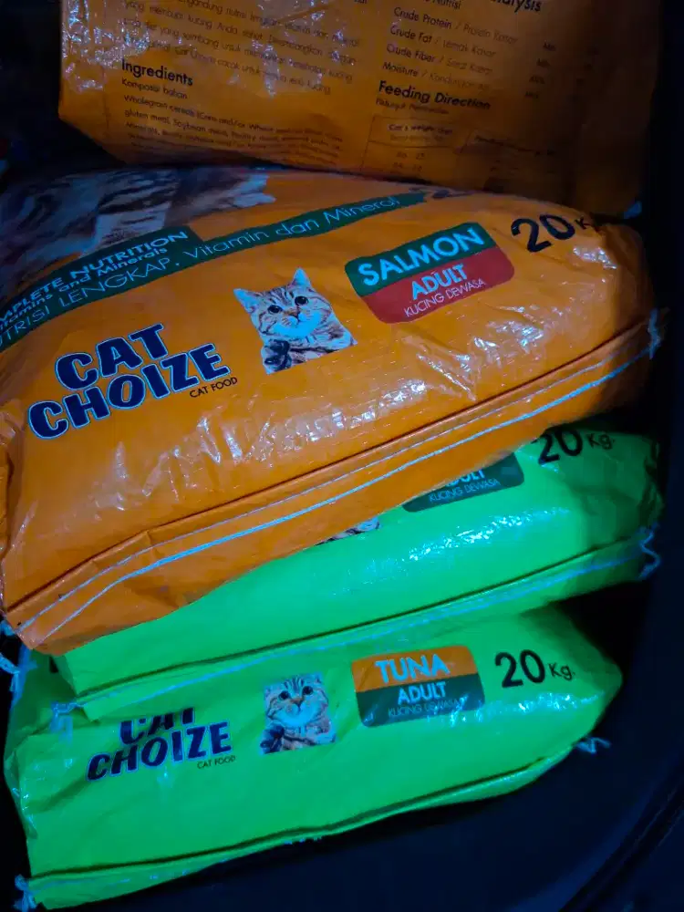 JUAL CEPAT! CAT CHOIZE 20KG & LIFE CAT DUS - MURAH BANGET, HARGA FIX!