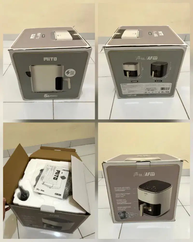 Mito Air Fryer Tiara Series AF11 Creme