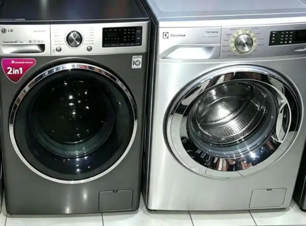 Satset jual Cepet borongin aja mesin cuci frontloading sisa 2unit