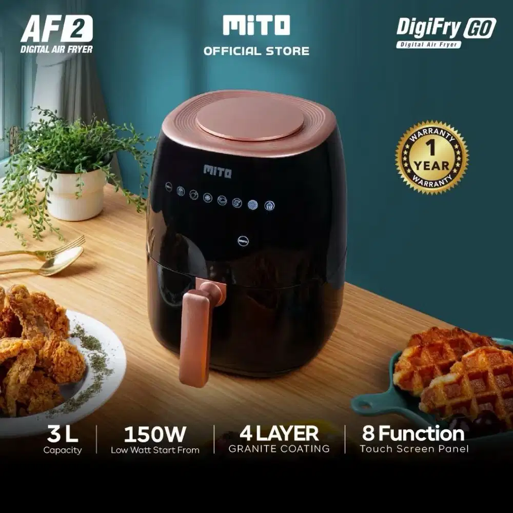 Air Fryer Mito low watt