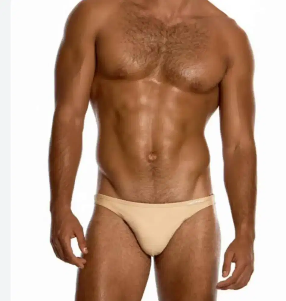 Celana dalam Pria Original Modus Vivendi Classic Nude Mesh Brief Beige