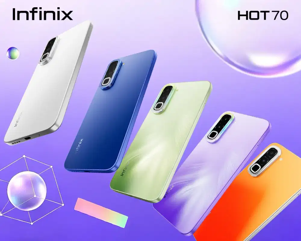 INFINIX HOT 70 SERIES 'ATLANTIS DAHSYAT'