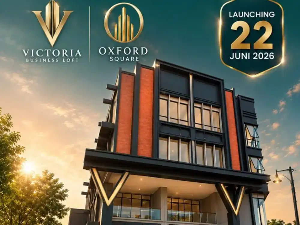 OXFORD SQUARE RUKO DI CBD GADING SERPONG 3,7MAN SAJA CASH BERTAHAP TANPA DP 10TH (120X)