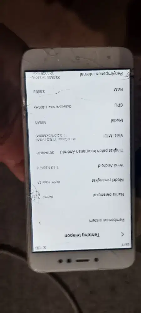 Redmi not 5 di jual secepatnya
