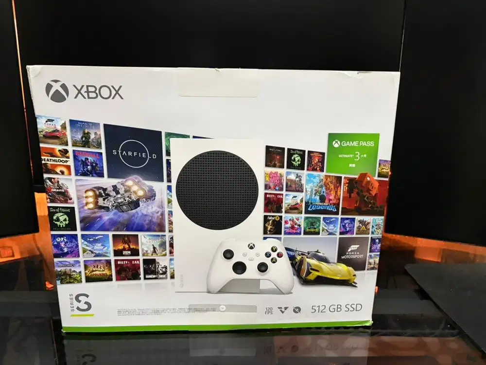 Game Console Xbox Series S 512GB White Fullset Murah