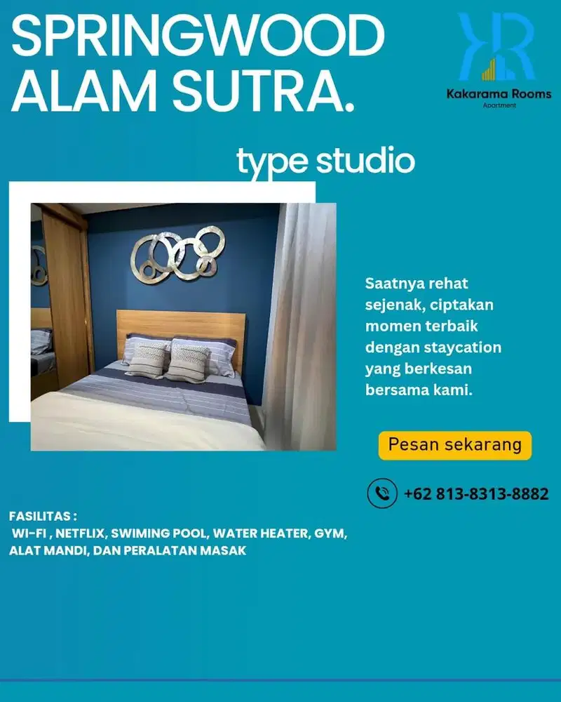 Sewa Apartment Springwood Tangerang Alamsutra