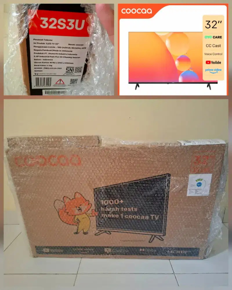 Coocaa 32S3U Plus 2K LED Smart TV