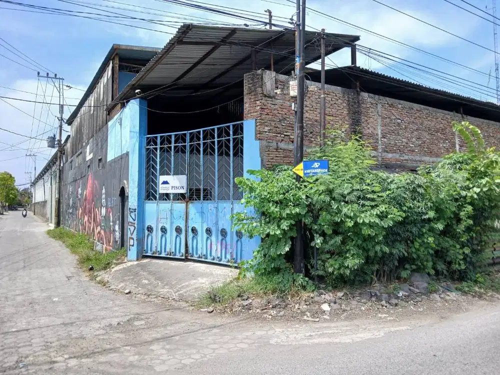 DIJUAL TANAH BEKAS GUDANG LOKASI STRATEGIS RING ROAD SELATAN!!