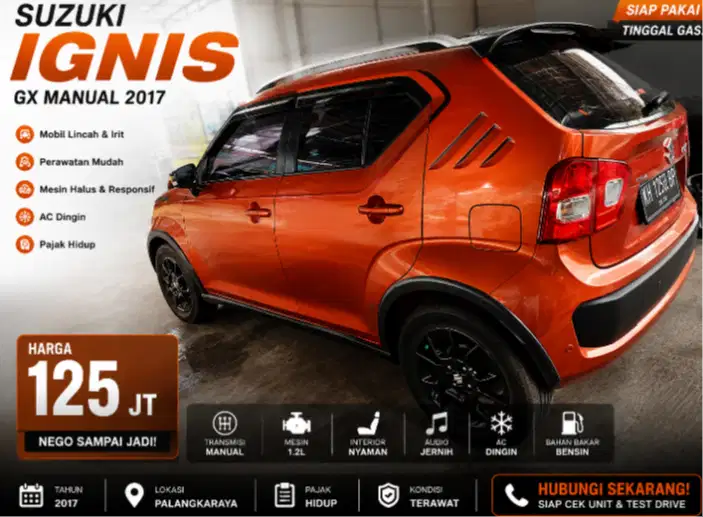 Dijual ignis GX manual