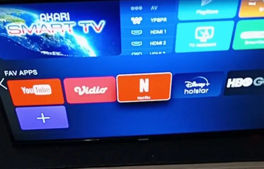 TV 32INCH  AKARI SMART TV (NEGO AJA) BONUS ANTENA INDOOR