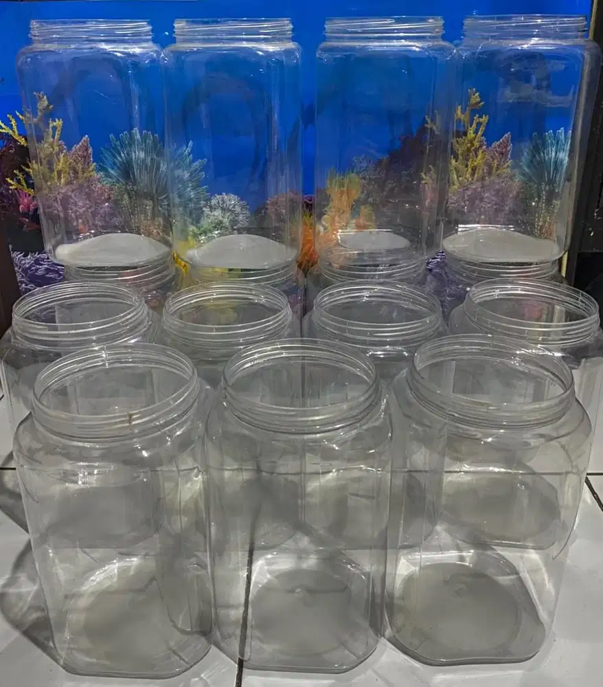 Toples Plastik Ikan Hias Cupang/Betta Masih Mulus