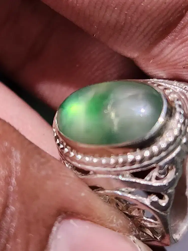 Cincin lumut aceh kristal