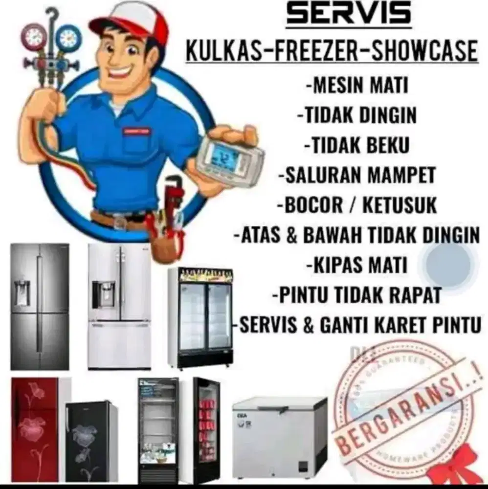 Service kulkas dan mesin cuci