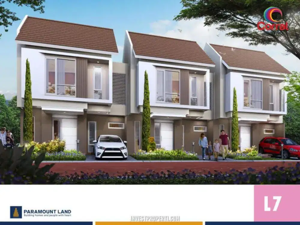 Dijual Rumah di Cluster Malibu Paramount Serpong, Tangerang