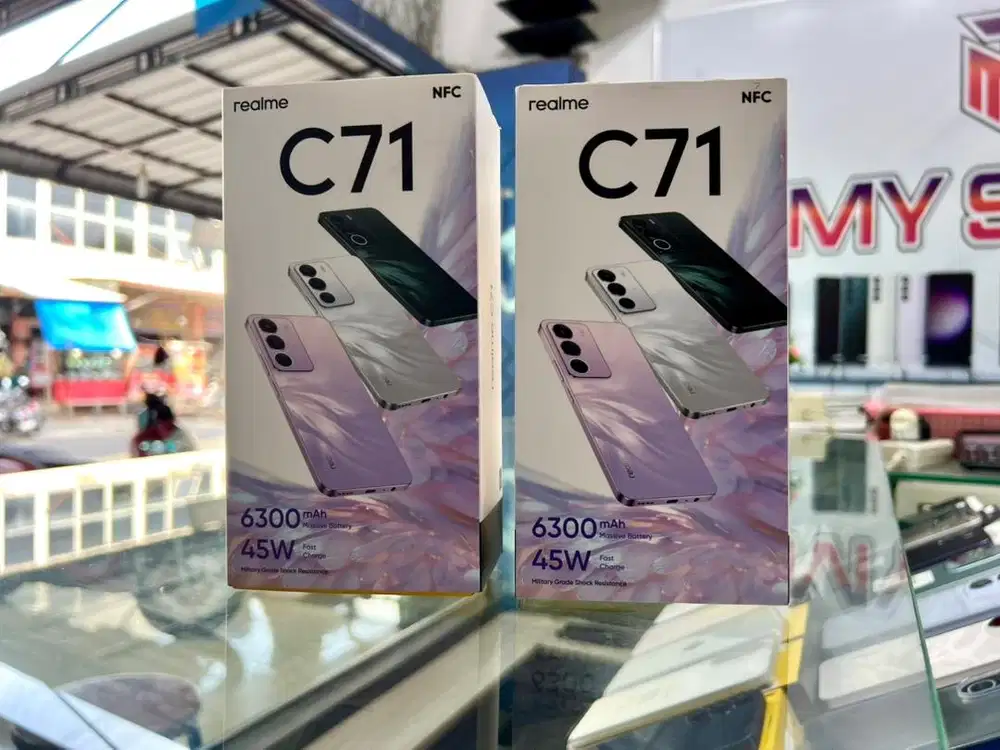 REALME C71 BARU TOTAL RAM 24GB (8+16) BATERAI 6300MAH VOOC45W