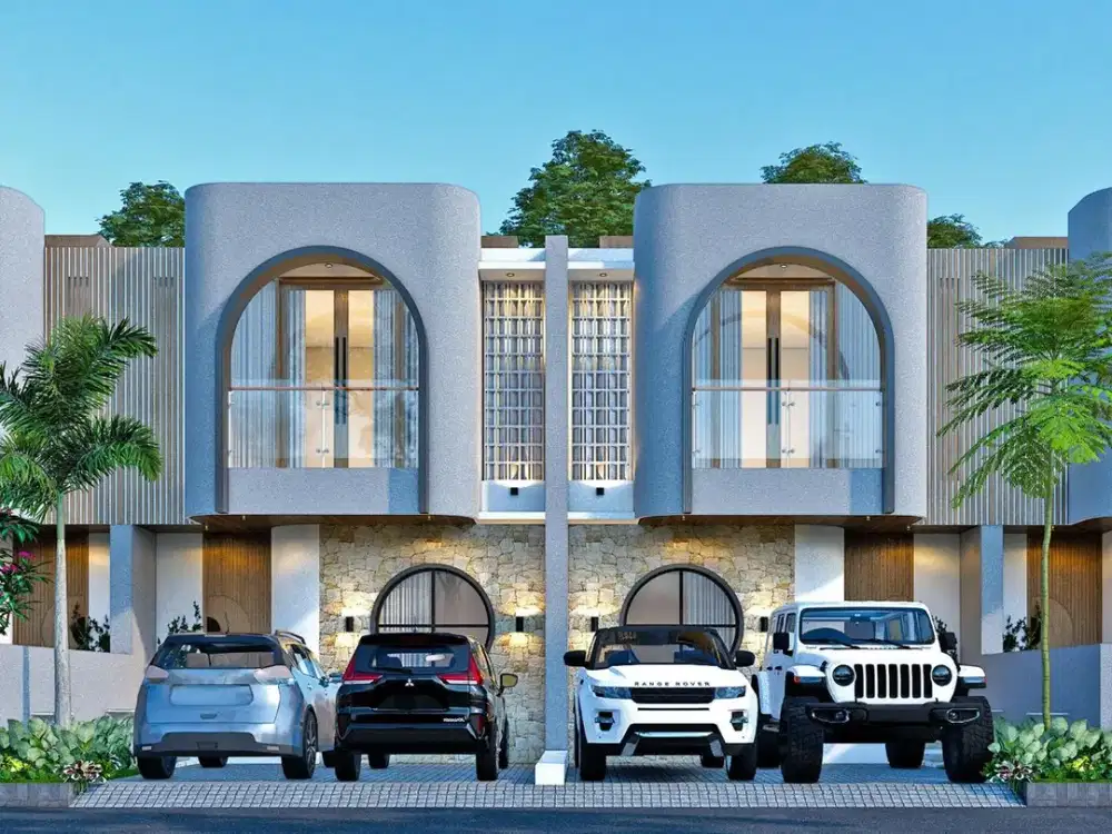 Villa murah di Pesanggaran, Denpasar Selatan. View hamparan sawah
