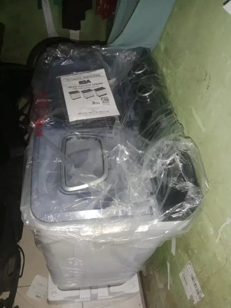 Mesin cuci baru