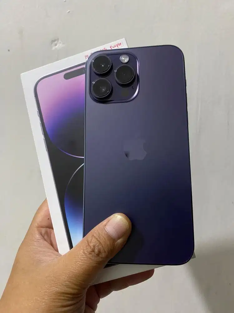 iPhone 14 ProMax 256Gb Resmi iBox Mulus LikeNew Fullset