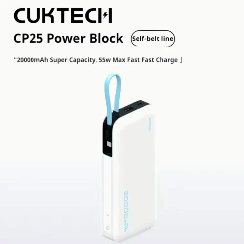Powerbank cuktech cp25 55w baru