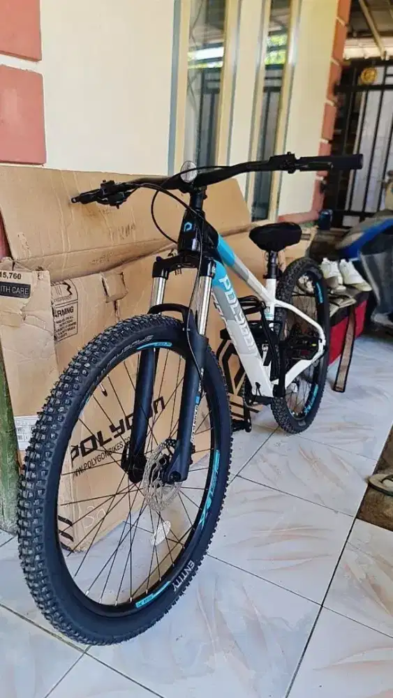 Sepeda Gunung Xtrada 5 (MTB) Alloy ALX, Suspensi120MM&Drivtrain 1×10
