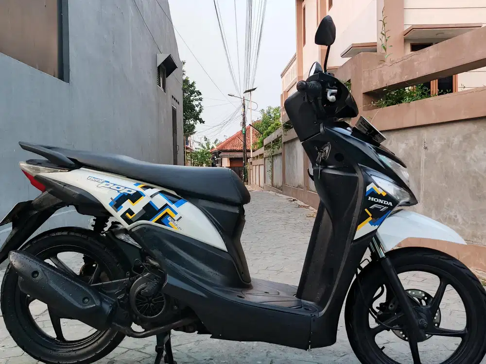 Honda beat pop fi esp 2017 stater halus mulus terawat